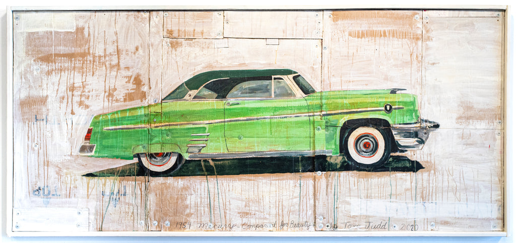 Tom Judd rendition of green 1954 Mercury