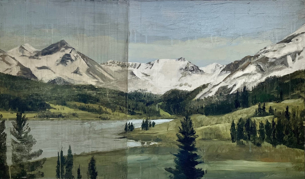 Tom Judd Alpine landscape painting